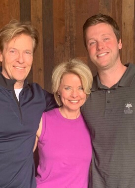 Peter Wagner's parents, Jack Wagner, Kristina Wagner and late brother Harrison Wagner.